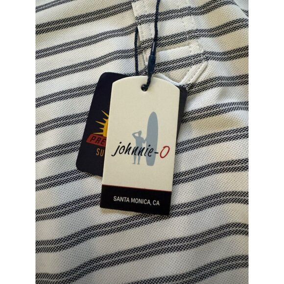 JOHNNIE-O Prep-Formance Sun Protection‎ UPF50 Mens Polo Shirt Size Large Preppy - Picture 6 of 12